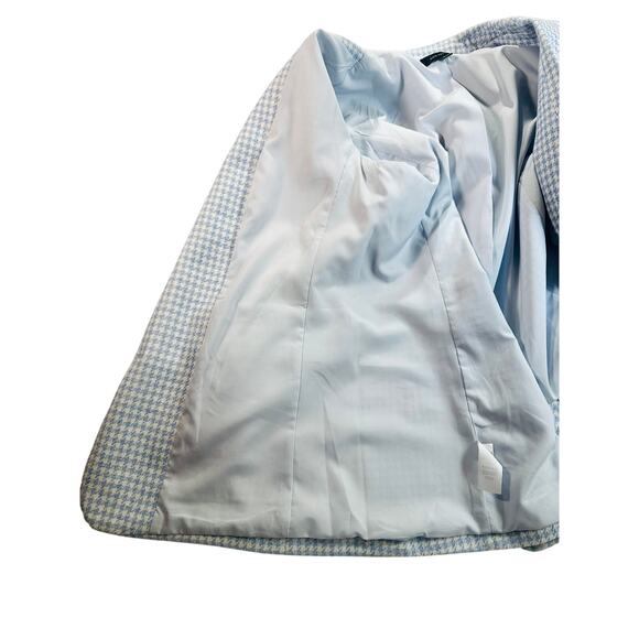 Ann Taylor Blazer Herringbone/Tweed Pattern 3/4 Length Sleeve SIZE 12 - Picture 9 of 12